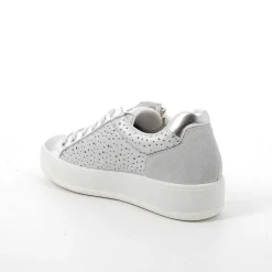 Woman Igi&Co Sneakers-Silver Women'S Leather Sneakers