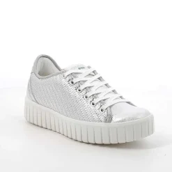 Woman Igi&Co Eco-Sustainable Shoes-Silver Women'S Sneakers