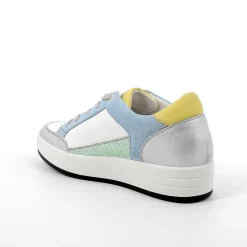Woman Igi&Co Sneakers-Silver-White Women'S Leather Sneakers
