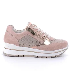 Woman Igi&Co Sneakers-Skin-Champagne Women'S Leather Sneakers