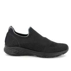 Man Igi&Co Moccasins And Flat Shoes-Slip On Black Men'S Sock
