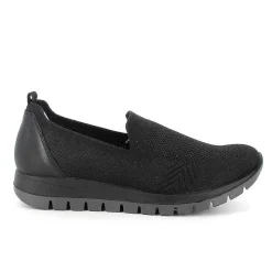 Woman Igi&Co Moccasins And Slip Ons-Slip On Black Women'S Sock
