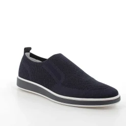 Man Igi&Co Moccasins And Flat Shoes-Slip On Blue Men'S Sock