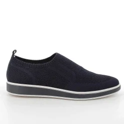 Man Igi&Co Moccasins And Flat Shoes-Slip On Blue Men'S Sock