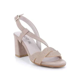 Woman Igi&Co Heeled Shoes-Taupe Women'S Heeled Sandals