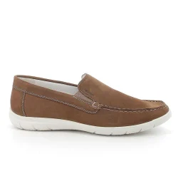 Man Igi&Co Moccasins And Flat Shoes-Tobacco Men'S Leather Loafers