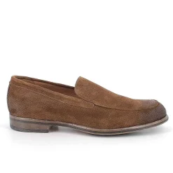 Man Igi&Co Moccasins And Flat Shoes-Tobacco Men'S Leather Loafers