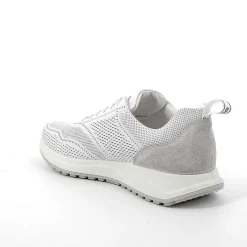 Man Igi&Co Sneakers-White Men'S Leather Sneakers