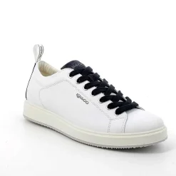 Man Igi&Co Sneakers-White Men'S Leather Sneakers
