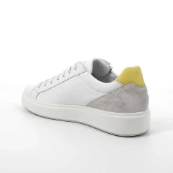 Man Igi&Co Sneakers-White Men'S Leather Sneakers