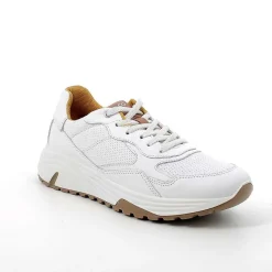 Man Igi&Co Sneakers-White Men'S Leather Sneakers