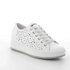 Woman Igi&Co Sneakers-White Women'S Leather Sneakers