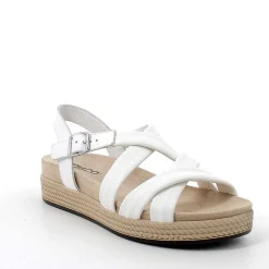 Woman Igi&Co Sandals And Flip Flops-White Women'S Sandals