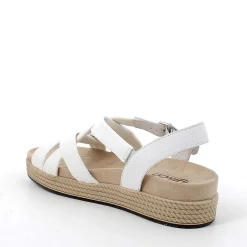 Woman Igi&Co Sandals And Flip Flops-White Women'S Sandals