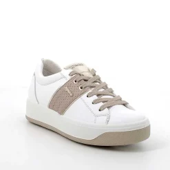 Woman Igi&Co Sneakers-White-Beige Women'S Leather Sneakers