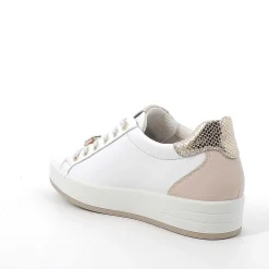 Woman Igi&Co Sneakers-White-Ecru Women'S Leather Sneakers