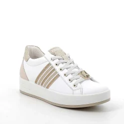 Woman Igi&Co Sneakers-White-Ecru Women'S Leather Sneakers
