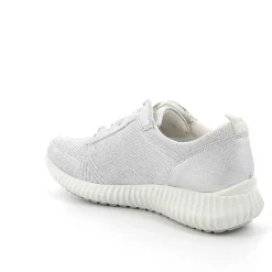 Woman Igi&Co Sneakers-White-Silver Women'S Sneakers