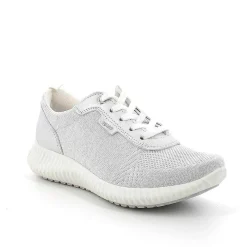 Woman Igi&Co Sneakers-White-Silver Women'S Sneakers