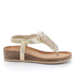 Woman Igi&Co Sandals And Flip Flops-Women'S Flip Flop Sandals Platinum
