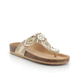Woman Igi&Co Sandals And Flip Flops-Women'S Flip Flop Sandals Platinum