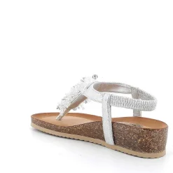Woman Igi&Co Sandals And Flip Flops-Women'S Flip Flop Sandals Silver
