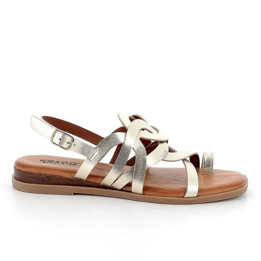 Woman Igi&Co Sandals And Flip Flops-Women'S Flip Flop Sandals Platinum
