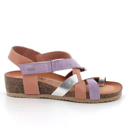 Woman Igi&Co Sandals And Flip Flops-Women'S Leather Flip Flop Sandals Phard-Lilac