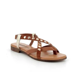 Woman Igi&Co Sandals And Flip Flops-Women'S Leather Flip Flop Sandals Tan