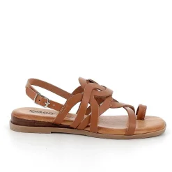 Woman Igi&Co Sandals And Flip Flops-Women'S Leather Flip Flop Sandals Tan