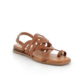 Woman Igi&Co Sandals And Flip Flops-Women'S Leather Flip Flop Sandals Tan