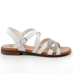 Woman Igi&Co Sandals And Flip Flops-Women'S Leather Sandals Milk