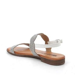 Woman Igi&Co Sandals And Flip Flops-Women'S Leather Sandals Milk
