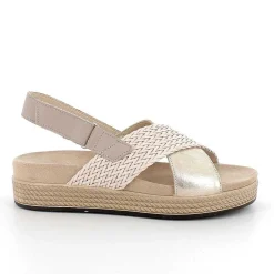 Woman Igi&Co Sandals And Flip Flops-Women'S Leather Sandals Sand