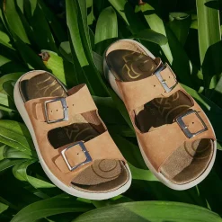 Woman Igi&Co Eco-Sustainable Shoes-Women'S Leather Sandals Tan