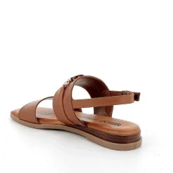 Woman Igi&Co Sandals And Flip Flops-Women'S Leather Sandals Tan