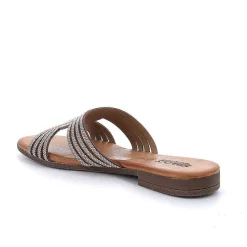 Woman Igi&Co Sandals And Flip Flops-Women'S Leather Sandals Tan