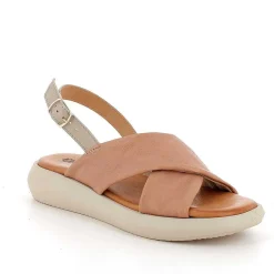 Woman Igi&Co Sandals And Flip Flops-Women'S Leather Sandals Tan-Sage