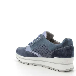 Woman Igi&Co Sneakers-Women'S Leather Sneaker Jeans