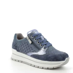 Woman Igi&Co Sneakers-Women'S Leather Sneaker Jeans