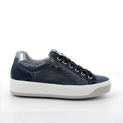 Woman Igi&Co Sneakers-Women'S Leather Sneakers Jeans