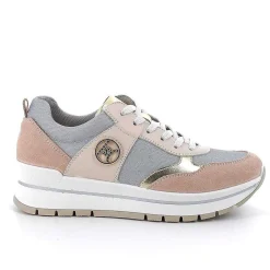 Woman Igi&Co Sneakers-Women'S Sneakers Skin-Cream-Grey