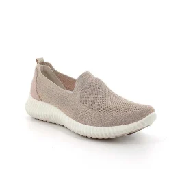 Woman Igi&Co Moccasins And Slip Ons-Women'S Sock Sneakers Powder-Platinum