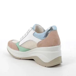 Woman Igi&Co Wedges-Women'S Wedge Sneakers Skin-White