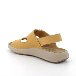 Woman Igi&Co Eco-Sustainable Shoes-Yellow Women'S Leather Sandals